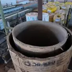 LOTE 112 - 02 FORMAS EM PAPELÃO PARA COLUNAS (NO ESTADO, NÃO SABEMOS SE FUNCIONA. LEILÃO NÃO TEM GARANTIA E NEM DEVOLUÇÃO).