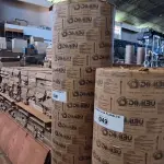 LOTE 048 - 02 FORMAS EM PAPELÃO PARA COLUNAS (NO ESTADO, NÃO SABEMOS SE FUNCIONA. LEILÃO NÃO TEM GARANTIA E NEM DEVOLUÇÃO).