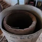 LOTE 113 - 02 FORMAS EM PAPELÃO PARA COLUNAS (NO ESTADO, NÃO SABEMOS SE FUNCIONA. LEILÃO NÃO TEM GARANTIA E NEM DEVOLUÇÃO).