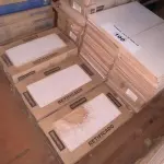 LOTE 100 - 01 LOTE COM REVESTIMENTOS BIANCOGRES 30X60 BIANCO (NO ESTADO, NÃO SABEMOS SE FUNCIONA. LEILÃO NÃO TEM GARANTIA E NEM DEVOLUÇÃO).