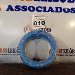 LOTE 010 - 01 ROLO DE CABO FLEXÍVEL 100M 1X2,5MM NA COR AZUL(NOVO). (NO ESTADO) ATENÇÃO! FAZER A VISITAÇÃO ANTES DE ARREMATAR, NÃO SABEMOS SE FUNCIONA. LEILÃO NÃO TEM GARANTIA E NEM DEVOLUÇÃO, SUJEITO A POSSÍVEIS AVARIAS VISÍVEIS/OCULTAS E/OU AUSÊNCIA DE COMPONENTES.