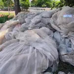LOTE 277 - 01 LOTE COM TELAS PARA PROTEÇÃO DE OBRA DIVERSOS TAMANHOS (NO ESTADO, NÃO SABEMOS SE FUNCIONA. LEILÃO NÃO TEM GARANTIA E NEM DEVOLUÇÃO).