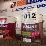 LOTE 012 - 02 GALÕES DE ESMALTE SINTÉTICO IQUINE DIALINE MADEIRA E METAIS 3,6L NAS CORES VERDE FOLHA E VERDE COLONIAL. (NO ESTADO) ATENÇÃO! FAZER A VISITAÇÃO ANTES DE ARREMATAR, NÃO SABEMOS SE FUNCIONA. LEILÃO NÃO TEM GARANTIA E NEM DEVOLUÇÃO, SUJEITO A POSSÍVEIS AVARIAS VISÍVEIS/OCULTAS E/OU AUSÊNCIA DE COMPONENTES.