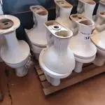 LOTE 149 - 14 VASOS SANITÁRIOS (NO ESTADO, NÃO SABEMOS SE FUNCIONA. LEILÃO NÃO TEM GARANTIA E NEM DEVOLUÇÃO).