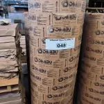 LOTE 048 - 02 FORMAS EM PAPELÃO PARA COLUNAS (NO ESTADO, NÃO SABEMOS SE FUNCIONA. LEILÃO NÃO TEM GARANTIA E NEM DEVOLUÇÃO).