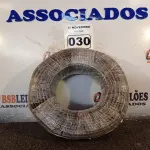 LOTE 030 - 01 ROLO DE CABO FLEXÍVEL 100M 1X10MM NA COR PRETA(NOVO). (NO ESTADO) ATENÇÃO! FAZER A VISITAÇÃO ANTES DE ARREMATAR, NÃO SABEMOS SE FUNCIONA. LEILÃO NÃO TEM GARANTIA E NEM DEVOLUÇÃO, SUJEITO A POSSÍVEIS AVARIAS VISÍVEIS/OCULTAS E/OU AUSÊNCIA DE COMPONENTES.