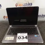 LOTE 034 - 01 NOTEBOOK I3 MARCA ITAUTEC. (NO ESTADO) ATENÇÃO! FAZER A VISITAÇÃO ANTES DE ARREMATAR, NÃO SABEMOS SE FUNCIONA. LEILÃO NÃO TEM GARANTIA E NEM DEVOLUÇÃO, SUJEITO A POSSÍVEIS AVARIAS VISÍVEIS/OCULTAS E/OU AUSÊNCIA DE COMPONENTES.