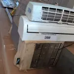 LOTE 350 - 01 AR CONDICIONADO FUJITSU E 02 EVAPORADORAS DE MARCAS DIFERENTES.(NO ESTADO, NÃO SABEMOS SE FUNCIONA. LEILÃO NÃO TEM GARANTIA E NEM DEVOLUÇÃO).
