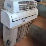 LOTE 350 - 01 AR CONDICIONADO FUJITSU E 02 EVAPORADORAS DE MARCAS DIFERENTES.(NO ESTADO, NÃO SABEMOS SE FUNCIONA. LEILÃO NÃO TEM GARANTIA E NEM DEVOLUÇÃO).