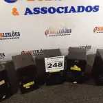 LOTE 248 - 05 CHAVES SECCIONADORAS GM 661. (NO ESTADO) ATENÇÃO! FAZER A VISITAÇÃO ANTES DE ARREMATAR, NÃO SABEMOS SE FUNCIONA. LEILÃO NÃO TEM GARANTIA E NEM DEVOLUÇÃO, SUJEITO A POSSÍVEIS AVARIAS VISÍVEIS/OCULTAS E/OU AUSÊNCIA DE COMPONENTES.