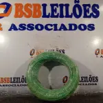 LOTE 120 - 01 ROLO DE CABO FLEXÍVEL 100M 1X4MM NA COR VERDE(NOVO). (NO ESTADO) ATENÇÃO! FAZER A VISITAÇÃO ANTES DE ARREMATAR, NÃO SABEMOS SE FUNCIONA. LEILÃO NÃO TEM GARANTIA E NEM DEVOLUÇÃO, SUJEITO A POSSÍVEIS AVARIAS VISÍVEIS/OCULTAS E/OU AUSÊNCIA DE COMPONENTES.