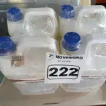 LOTE 222 - 20 LITROS DE CLOROCLEAN, LIMPADOR DESINFETANTE CLORADO PARA INDÚSTRIAS ALIMENTÍCIAS E AFINS. (NO ESTADO) ATENÇÃO! FAZER A VISITAÇÃO ANTES DE ARREMATAR, NÃO SABEMOS SE FUNCIONA. LEILÃO NÃO TEM GARANTIA E NEM DEVOLUÇÃO, SUJEITO A POSSÍVEIS AVARIAS VISÍVEIS/OCULTAS E/OU AUSÊNCIA DE COMPONENTES.