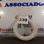 LOTE 330 - 01 ROLO DE CABO FLEXÍVEL 100M 1X2,5MM NA COR BRANCA(NOVO). (NO ESTADO) ATENÇÃO! FAZER A VISITAÇÃO ANTES DE ARREMATAR, NÃO SABEMOS SE FUNCIONA. LEILÃO NÃO TEM GARANTIA E NEM DEVOLUÇÃO, SUJEITO A POSSÍVEIS AVARIAS VISÍVEIS/OCULTAS E/OU AUSÊNCIA DE COMPONENTES.