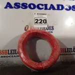 LOTE 220 - 01 ROLO DE CABO FLEXÍVEL 100M 1X2,5MM NA COR VERMELHA(NOVO). (NO ESTADO) ATENÇÃO! FAZER A VISITAÇÃO ANTES DE ARREMATAR, NÃO SABEMOS SE FUNCIONA. LEILÃO NÃO TEM GARANTIA E NEM DEVOLUÇÃO, SUJEITO A POSSÍVEIS AVARIAS VISÍVEIS/OCULTAS E/OU AUSÊNCIA DE COMPONENTES.