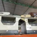 LOTE 113 - 02 IMPRESSORAS MULTIFUNCIONAIS MARCAS BROTHER MODELOS DCP-8085DN/MFC-8480DN. (NO ESTADO) ATENÇÃO! FAZER A VISITAÇÃO ANTES DE ARREMATAR, NÃO SABEMOS SE FUNCIONA. LEILÃO NÃO TEM GARANTIA E NEM DEVOLUÇÃO, SUJEITO A POSSÍVEIS AVARIAS VISÍVEIS/OCULTAS E/OU AUSÊNCIA DE COMPONENTES.