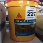 LOTE 227 - 01 BALDE DE SIKANOL ALVENARIA, ADITIVO PLASTIFICANTE PARA ARGAMASSA DE ASSENTAMENTO E REBOCO. (NO ESTADO) ATENÇÃO! FAZER A VISITAÇÃO ANTES DE ARREMATAR, NÃO SABEMOS SE FUNCIONA. LEILÃO NÃO TEM GARANTIA E NEM DEVOLUÇÃO, SUJEITO A POSSÍVEIS AVARIAS VISÍVEIS/OCULTAS E/OU AUSÊNCIA DE COMPONENTES.