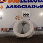 LOTE 090 - 01 ROLO DE CABO FLEXÍVEL 100M 1X2,5MM NA COR BRANCA(NOVO). (NO ESTADO) ATENÇÃO! FAZER A VISITAÇÃO ANTES DE ARREMATAR, NÃO SABEMOS SE FUNCIONA. LEILÃO NÃO TEM GARANTIA E NEM DEVOLUÇÃO, SUJEITO A POSSÍVEIS AVARIAS VISÍVEIS/OCULTAS E/OU AUSÊNCIA DE COMPONENTES.