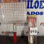LOTE 012 - 01 KIT CHURRASCO. (NO ESTADO) ATENÇÃO! FAZER A VISITAÇÃO ANTES DE ARREMATAR, NÃO SABEMOS SE FUNCIONA. LEILÃO NÃO TEM GARANTIA E NEM DEVOLUÇÃO, SUJEITO A POSSÍVEIS AVARIAS VISÍVEIS/OCULTAS E/OU AUSÊNCIA DE COMPONENTES.