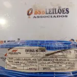 LOTE 240 - 01 ROLO DE CABO FLEXÍVEL 100M 1X2,5MM NA COR AZUL(NOVO). (NO ESTADO) ATENÇÃO! FAZER A VISITAÇÃO ANTES DE ARREMATAR, NÃO SABEMOS SE FUNCIONA. LEILÃO NÃO TEM GARANTIA E NEM DEVOLUÇÃO, SUJEITO A POSSÍVEIS AVARIAS VISÍVEIS/OCULTAS E/OU AUSÊNCIA DE COMPONENTES.