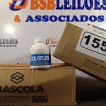 LOTE 155 - 02 CAIXAS COM FRASCOS DE COLA TUBO ST COM 15 CADA. (NO ESTADO) ATENÇÃO! FAZER A VISITAÇÃO ANTES DE ARREMATAR, NÃO SABEMOS SE FUNCIONA. LEILÃO NÃO TEM GARANTIA E NEM DEVOLUÇÃO, SUJEITO A POSSÍVEIS AVARIAS VISÍVEIS/OCULTAS E/OU AUSÊNCIA DE COMPONENTES.