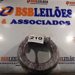 LOTE 210 - 01 ROLO DE CABO FLEXÍVEL 100M 1X4MM NA COR PRETA(NOVO). (NO ESTADO) ATENÇÃO! FAZER A VISITAÇÃO ANTES DE ARREMATAR, NÃO SABEMOS SE FUNCIONA. LEILÃO NÃO TEM GARANTIA E NEM DEVOLUÇÃO, SUJEITO A POSSÍVEIS AVARIAS VISÍVEIS/OCULTAS E/OU AUSÊNCIA DE COMPONENTES.