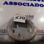 LOTE 230 - 01 ROLO DE CABO FLEXÍVEL 100M 1X2,5MM NA COR CINZA(NOVO). (NO ESTADO) ATENÇÃO! FAZER A VISITAÇÃO ANTES DE ARREMATAR, NÃO SABEMOS SE FUNCIONA. LEILÃO NÃO TEM GARANTIA E NEM DEVOLUÇÃO, SUJEITO A POSSÍVEIS AVARIAS VISÍVEIS/OCULTAS E/OU AUSÊNCIA DE COMPONENTES.