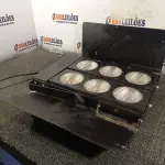 LOTE 061 - 01 BRUT 06 LÂMPADAS 220V 600W CADA. (NO ESTADO) ATENÇÃO! FAZER A VISITAÇÃO ANTES DE ARREMATAR, NÃO SABEMOS SE FUNCIONA. LEILÃO NÃO TEM GARANTIA E NEM DEVOLUÇÃO, SUJEITO A POSSÍVEIS AVARIAS VISÍVEIS/OCULTAS E/OU AUSÊNCIA DE COMPONENTES.
