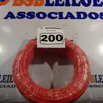 LOTE 200 - 01 ROLO DE CABO FLEXÍVEL 100M 1X4MM NA COR VERMELHA(NOVO). (NO ESTADO) ATENÇÃO! FAZER A VISITAÇÃO ANTES DE ARREMATAR, NÃO SABEMOS SE FUNCIONA. LEILÃO NÃO TEM GARANTIA E NEM DEVOLUÇÃO, SUJEITO A POSSÍVEIS AVARIAS VISÍVEIS/OCULTAS E/OU AUSÊNCIA DE COMPONENTES.