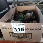 LOTE 119 - 01 LOTE COM PERIFÉRICOS DIVERSOS. (NO ESTADO) ATENÇÃO! FAZER A VISITAÇÃO ANTES DE ARREMATAR, NÃO SABEMOS SE FUNCIONA. LEILÃO NÃO TEM GARANTIA E NEM DEVOLUÇÃO, SUJEITO A POSSÍVEIS AVARIAS VISÍVEIS/OCULTAS E/OU AUSÊNCIA DE COMPONENTES.