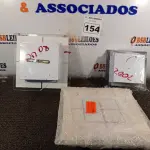 LOTE 154 - 03 LUMINÁRIAS DE EMBUTIR. (NO ESTADO) ATENÇÃO! FAZER A VISITAÇÃO ANTES DE ARREMATAR, NÃO SABEMOS SE FUNCIONA. LEILÃO NÃO TEM GARANTIA E NEM DEVOLUÇÃO, SUJEITO A POSSÍVEIS AVARIAS VISÍVEIS/OCULTAS E/OU AUSÊNCIA DE COMPONENTES.