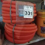 LOTE 331 - 02 ROLOS DE MANGUEIRA CORRUGADA. (NO ESTADO) ATENÇÃO! FAZER A VISITAÇÃO ANTES DE ARREMATAR, NÃO SABEMOS SE FUNCIONA. LEILÃO NÃO TEM GARANTIA E NEM DEVOLUÇÃO, SUJEITO A POSSÍVEIS AVARIAS VISÍVEIS/OCULTAS E/OU AUSÊNCIA DE COMPONENTES.