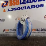 LOTE 240 - 01 ROLO DE CABO FLEXÍVEL 100M 1X2,5MM NA COR AZUL(NOVO). (NO ESTADO) ATENÇÃO! FAZER A VISITAÇÃO ANTES DE ARREMATAR, NÃO SABEMOS SE FUNCIONA. LEILÃO NÃO TEM GARANTIA E NEM DEVOLUÇÃO, SUJEITO A POSSÍVEIS AVARIAS VISÍVEIS/OCULTAS E/OU AUSÊNCIA DE COMPONENTES.