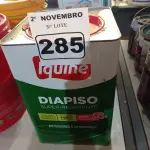 LOTE 285 - 01 LATA DE TINTA IQUINE DIAPISO 18L NA COR VERMELHA. (NO ESTADO) ATENÇÃO! FAZER A VISITAÇÃO ANTES DE ARREMATAR, NÃO SABEMOS SE FUNCIONA. LEILÃO NÃO TEM GARANTIA E NEM DEVOLUÇÃO, SUJEITO A POSSÍVEIS AVARIAS VISÍVEIS/OCULTAS E/OU AUSÊNCIA DE COMPONENTES.