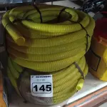 LOTE 145 - 02 ROLOS DE MANGUEIRA CORRUGADA. (NO ESTADO) ATENÇÃO! FAZER A VISITAÇÃO ANTES DE ARREMATAR, NÃO SABEMOS SE FUNCIONA. LEILÃO NÃO TEM GARANTIA E NEM DEVOLUÇÃO, SUJEITO A POSSÍVEIS AVARIAS VISÍVEIS/OCULTAS E/OU AUSÊNCIA DE COMPONENTES.