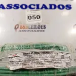 LOTE 050 - 01 ROLO DE CABO FLEXÍVEL 100M 1X10MM NA COR VERDE(NOVO). (NO ESTADO) ATENÇÃO! FAZER A VISITAÇÃO ANTES DE ARREMATAR, NÃO SABEMOS SE FUNCIONA. LEILÃO NÃO TEM GARANTIA E NEM DEVOLUÇÃO, SUJEITO A POSSÍVEIS AVARIAS VISÍVEIS/OCULTAS E/OU AUSÊNCIA DE COMPONENTES.