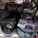 LOTE 147 - 10 APARELHOS DE SOM MARCAS E MODELOS DIVERSOS. (NO ESTADO) ATENÇÃO! FAZER A VISITAÇÃO ANTES DE ARREMATAR, NÃO SABEMOS SE FUNCIONA. LEILÃO NÃO TEM GARANTIA E NEM DEVOLUÇÃO, SUJEITO A POSSÍVEIS AVARIAS VISÍVEIS/OCULTAS E/OU AUSÊNCIA DE COMPONENTES.