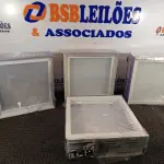 LOTE 148 - 04 LUMINÁRIAS DE EMBUTIR MARCA EDIBRAZ. (NO ESTADO) ATENÇÃO! FAZER A VISITAÇÃO ANTES DE ARREMATAR, NÃO SABEMOS SE FUNCIONA. LEILÃO NÃO TEM GARANTIA E NEM DEVOLUÇÃO, SUJEITO A POSSÍVEIS AVARIAS VISÍVEIS/OCULTAS E/OU AUSÊNCIA DE COMPONENTES.