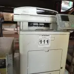 LOTE 111 - 01 IMPRESSORA MULTIFUNCIONAL MARCA CANON MODELO COLOR IMAGE RUNNER C1030IF. (NO ESTADO) ATENÇÃO! FAZER A VISITAÇÃO ANTES DE ARREMATAR, NÃO SABEMOS SE FUNCIONA. LEILÃO NÃO TEM GARANTIA E NEM DEVOLUÇÃO, SUJEITO A POSSÍVEIS AVARIAS VISÍVEIS/OCULTAS E/OU AUSÊNCIA DE COMPONENTES.