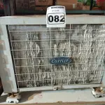 LOTE 082 - 01 CONDENSADORA MARCA CARRIER. (NO ESTADO) ATENÇÃO! FAZER A VISITAÇÃO ANTES DE ARREMATAR, NÃO SABEMOS SE FUNCIONA. LEILÃO NÃO TEM GARANTIA E NEM DEVOLUÇÃO, SUJEITO A POSSÍVEIS AVARIAS VISÍVEIS/OCULTAS E/OU AUSÊNCIA DE COMPONENTES.