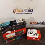 LOTE 043 - 01 CAIXA COM 100 UNIDADES DE ECO LÁPIS E 25 APONTADORES FABER CASTEL. (NO ESTADO) ATENÇÃO! FAZER A VISITAÇÃO ANTES DE ARREMATAR, NÃO SABEMOS SE FUNCIONA. LEILÃO NÃO TEM GARANTIA E NEM DEVOLUÇÃO, SUJEITO A POSSÍVEIS AVARIAS VISÍVEIS/OCULTAS E/OU AUSÊNCIA DE COMPONENTES.