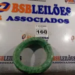 LOTE 160 - 01 ROLO DE CABO FLEXÍVEL 100M 1X2,5MM NA COR VERDE(NOVO). (NO ESTADO) ATENÇÃO! FAZER A VISITAÇÃO ANTES DE ARREMATAR, NÃO SABEMOS SE FUNCIONA. LEILÃO NÃO TEM GARANTIA E NEM DEVOLUÇÃO, SUJEITO A POSSÍVEIS AVARIAS VISÍVEIS/OCULTAS E/OU AUSÊNCIA DE COMPONENTES.
