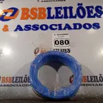 LOTE 080 - 01 ROLO DE CABO FLEXÍVEL 100M 1X2,5MM NA COR AZUL(NOVO). (NO ESTADO) ATENÇÃO! FAZER A VISITAÇÃO ANTES DE ARREMATAR, NÃO SABEMOS SE FUNCIONA. LEILÃO NÃO TEM GARANTIA E NEM DEVOLUÇÃO, SUJEITO A POSSÍVEIS AVARIAS VISÍVEIS/OCULTAS E/OU AUSÊNCIA DE COMPONENTES.