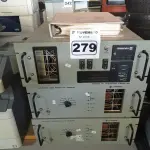 LOTE 279 - 03 EQUIPAMENTOS ELETRÔNICOS HARRIS SENDO 02 RF-3466 SPEED HF MODEM E 01 RF-3466 A UNIVERSAL HF MODEM. (NO ESTADO) ATENÇÃO! FAZER A VISITAÇÃO ANTES DE ARREMATAR, NÃO SABEMOS SE FUNCIONA. LEILÃO NÃO TEM GARANTIA E NEM DEVOLUÇÃO, SUJEITO A POSSÍVEIS AVARIAS VISÍVEIS/OCULTAS E/OU AUSÊNCIA DE COMPONENTES.