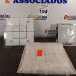 LOTE 154 - 03 LUMINÁRIAS DE EMBUTIR. (NO ESTADO) ATENÇÃO! FAZER A VISITAÇÃO ANTES DE ARREMATAR, NÃO SABEMOS SE FUNCIONA. LEILÃO NÃO TEM GARANTIA E NEM DEVOLUÇÃO, SUJEITO A POSSÍVEIS AVARIAS VISÍVEIS/OCULTAS E/OU AUSÊNCIA DE COMPONENTES.