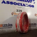 LOTE 220 - 01 ROLO DE CABO FLEXÍVEL 100M 1X2,5MM NA COR VERMELHA(NOVO). (NO ESTADO) ATENÇÃO! FAZER A VISITAÇÃO ANTES DE ARREMATAR, NÃO SABEMOS SE FUNCIONA. LEILÃO NÃO TEM GARANTIA E NEM DEVOLUÇÃO, SUJEITO A POSSÍVEIS AVARIAS VISÍVEIS/OCULTAS E/OU AUSÊNCIA DE COMPONENTES.