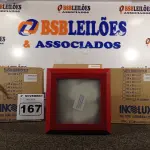 LOTE 167 - 03 PLAFONS DE SOBREPOR 20X20. (NO ESTADO) ATENÇÃO! FAZER A VISITAÇÃO ANTES DE ARREMATAR, NÃO SABEMOS SE FUNCIONA. LEILÃO NÃO TEM GARANTIA E NEM DEVOLUÇÃO, SUJEITO A POSSÍVEIS AVARIAS VISÍVEIS/OCULTAS E/OU AUSÊNCIA DE COMPONENTES.