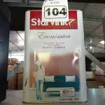 LOTE 104 - 01 LATA DE TINTA STAR VINIL 18L FOSCA ECONÔMICA LONDRES. (NO ESTADO) ATENÇÃO! FAZER A VISITAÇÃO ANTES DE ARREMATAR, NÃO SABEMOS SE FUNCIONA. LEILÃO NÃO TEM GARANTIA E NEM DEVOLUÇÃO, SUJEITO A POSSÍVEIS AVARIAS VISÍVEIS/OCULTAS E/OU AUSÊNCIA DE COMPONENTES.
