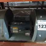 LOTE 123 - 01 EXAUSTOR DUPLA VENTOINHA COM MOTOR 7HP/208-230/480V 3450. (NO ESTADO) ATENÇÃO! FAZER A VISITAÇÃO ANTES DE ARREMATAR, NÃO SABEMOS SE FUNCIONA. LEILÃO NÃO TEM GARANTIA E NEM DEVOLUÇÃO, SUJEITO A POSSÍVEIS AVARIAS VISÍVEIS/OCULTAS E/OU AUSÊNCIA DE COMPONENTES.