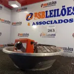 LOTE 263 - 01 FRITADEIRA ELÉTRICA MARCA PRÓGAS. (NO ESTADO) ATENÇÃO! FAZER A VISITAÇÃO ANTES DE ARREMATAR, NÃO SABEMOS SE FUNCIONA. LEILÃO NÃO TEM GARANTIA E NEM DEVOLUÇÃO, SUJEITO A POSSÍVEIS AVARIAS VISÍVEIS/OCULTAS E/OU AUSÊNCIA DE COMPONENTES.
