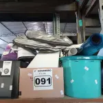 LOTE 091 - 01 LOTE COM MATERIAIS DIVERSOS. (NO ESTADO) ATENÇÃO! FAZER A VISITAÇÃO ANTES DE ARREMATAR, NÃO SABEMOS SE FUNCIONA. LEILÃO NÃO TEM GARANTIA E NEM DEVOLUÇÃO, SUJEITO A POSSÍVEIS AVARIAS VISÍVEIS/OCULTAS E/OU AUSÊNCIA DE COMPONENTES.